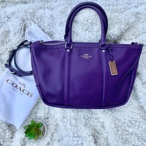 Coach Prairie Satchel Leather Purse crossbody